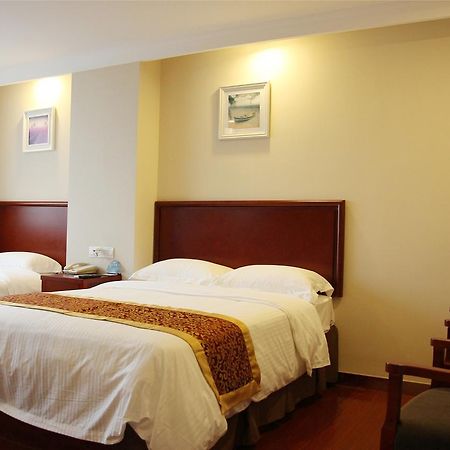 Greentree Inn Tianjin Jinghai Jinqiao International Trade Center מראה חיצוני תמונה