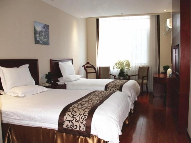 Greentree Inn Tianjin Jinghai Jinqiao International Trade Center מראה חיצוני תמונה