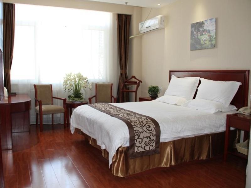 Greentree Inn Tianjin Jinghai Jinqiao International Trade Center מראה חיצוני תמונה