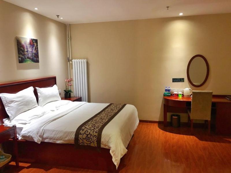 Greentree Inn Tianjin Jinghai Jinqiao International Trade Center מראה חיצוני תמונה