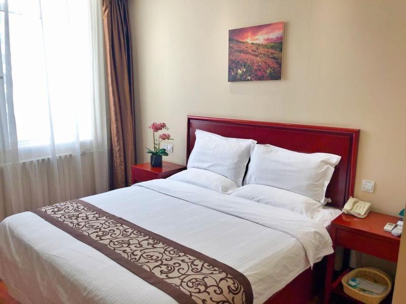 Greentree Inn Tianjin Jinghai Jinqiao International Trade Center מראה חיצוני תמונה