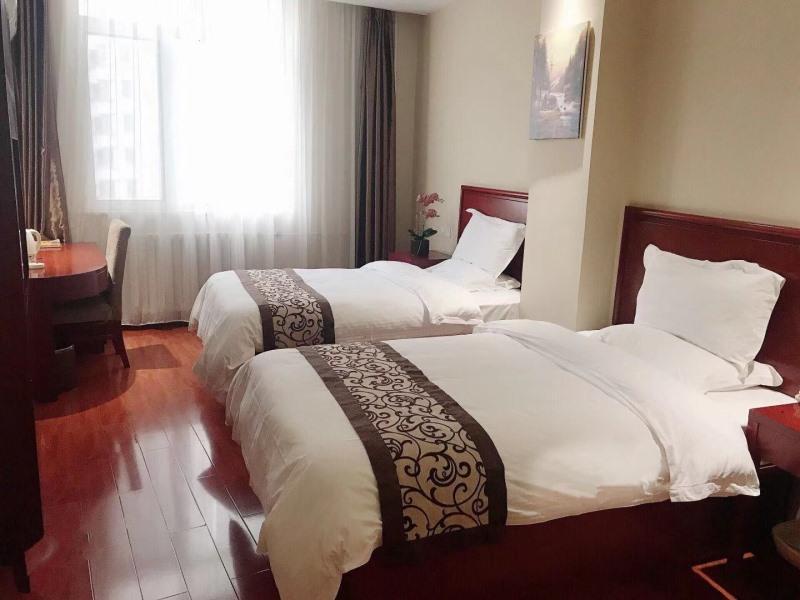 Greentree Inn Tianjin Jinghai Jinqiao International Trade Center מראה חיצוני תמונה