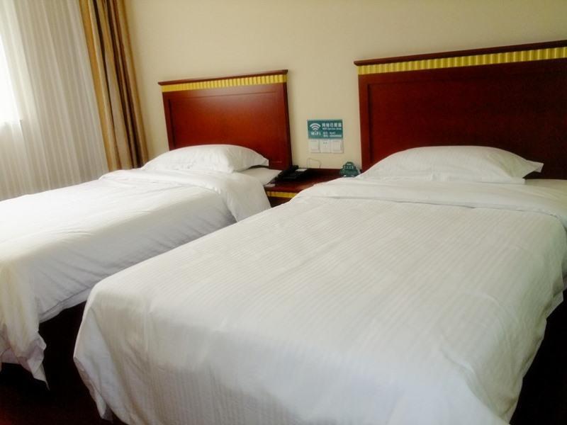 Greentree Inn Tianjin Jinghai Jinqiao International Trade Center מראה חיצוני תמונה