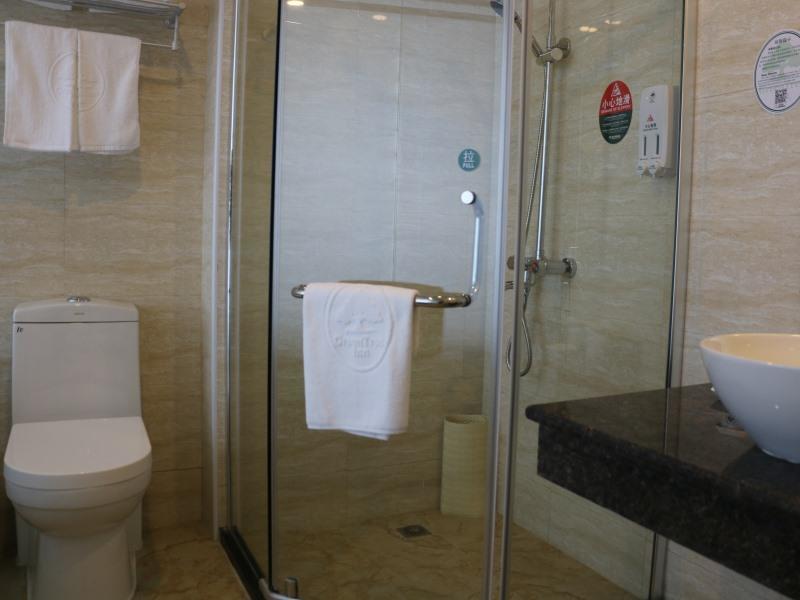 Greentree Inn Tianjin Jinghai Jinqiao International Trade Center מראה חיצוני תמונה