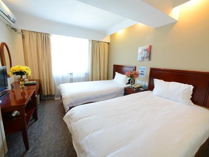 Greentree Inn Tianjin Jinghai Jinqiao International Trade Center מראה חיצוני תמונה