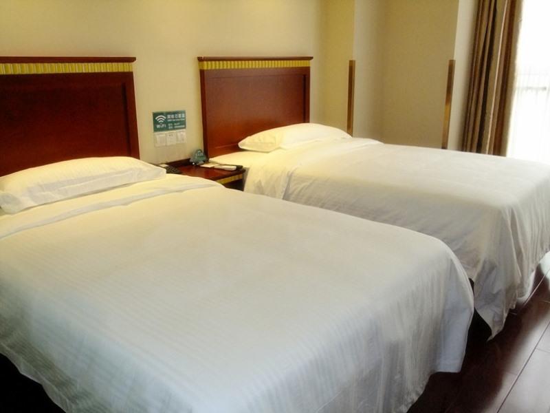 Greentree Inn Tianjin Jinghai Jinqiao International Trade Center מראה חיצוני תמונה