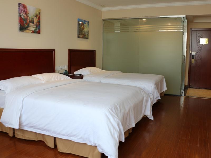 Greentree Inn Tianjin Jinghai Jinqiao International Trade Center מראה חיצוני תמונה