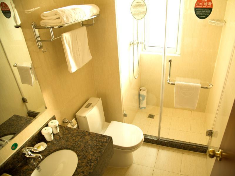 Greentree Inn Tianjin Jinghai Jinqiao International Trade Center מראה חיצוני תמונה