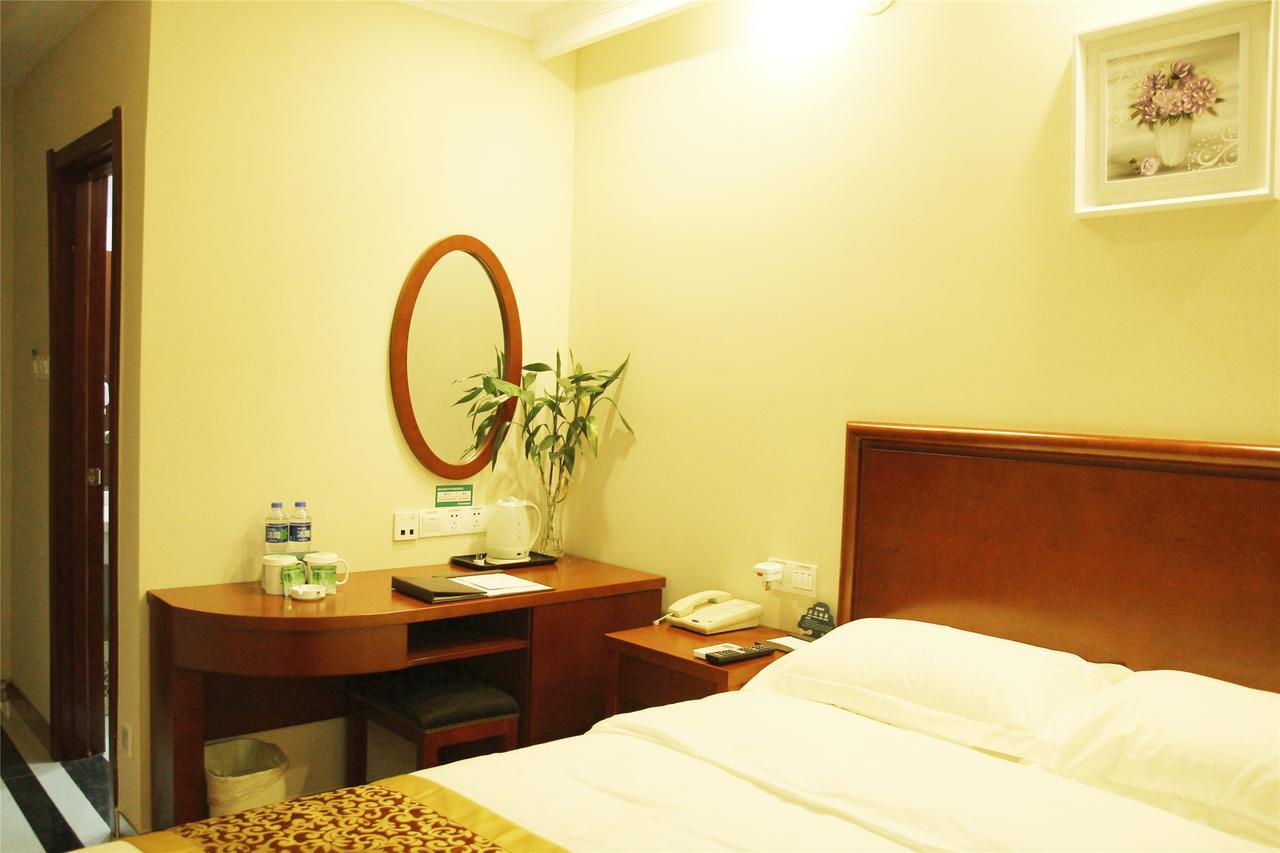 Greentree Inn Tianjin Jinghai Jinqiao International Trade Center מראה חיצוני תמונה