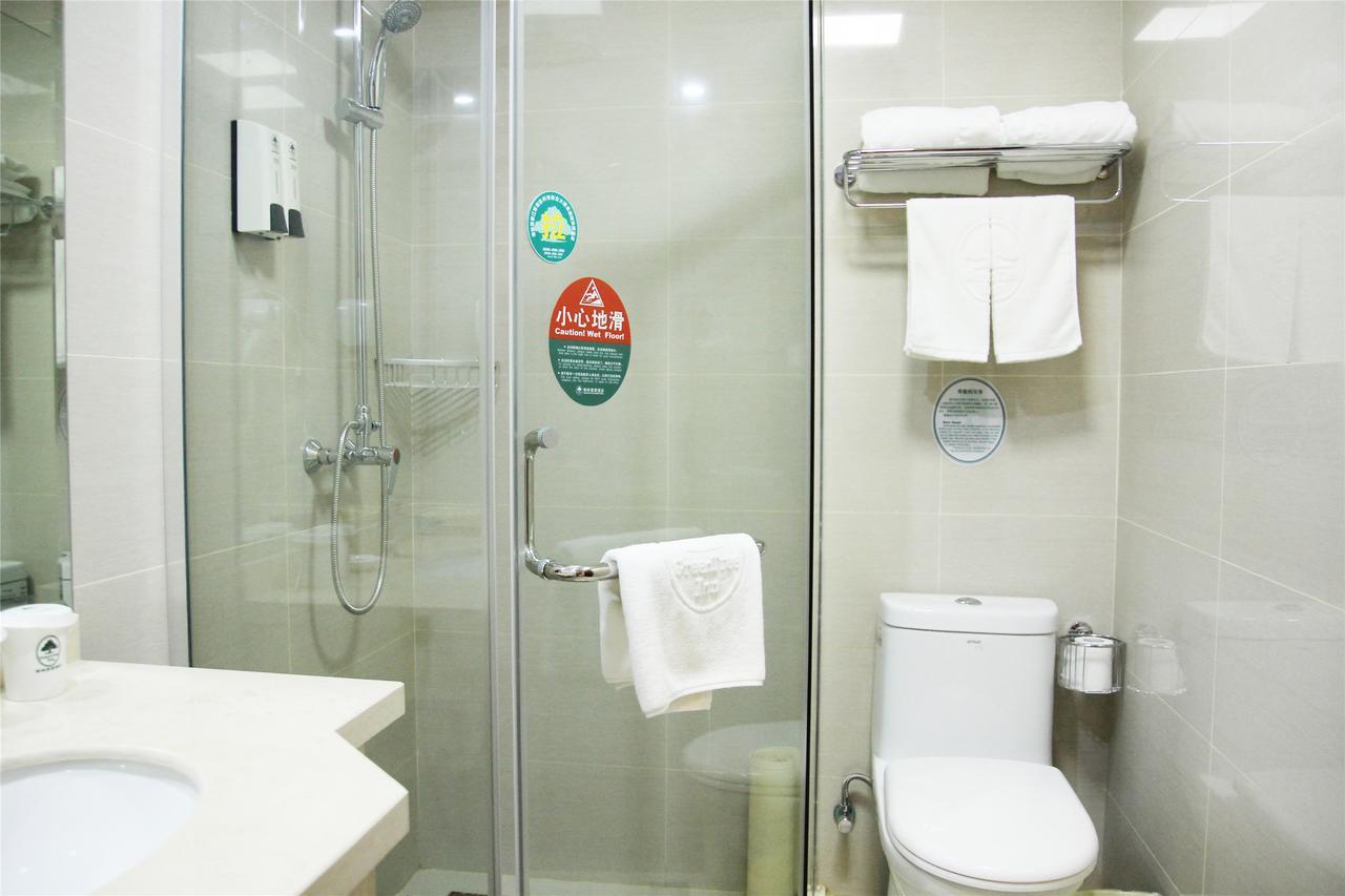 Greentree Inn Tianjin Jinghai Jinqiao International Trade Center מראה חיצוני תמונה