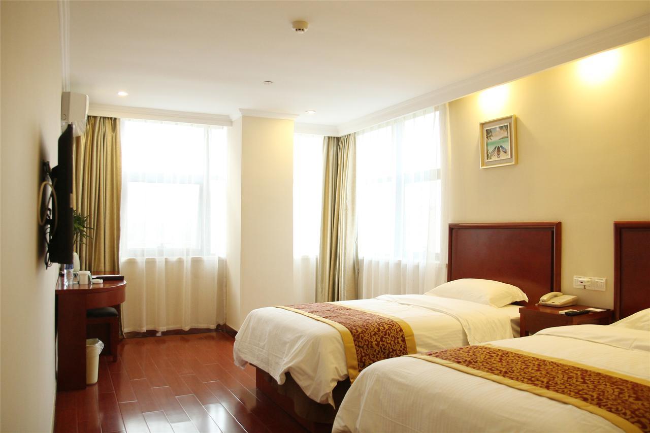 Greentree Inn Tianjin Jinghai Jinqiao International Trade Center מראה חיצוני תמונה