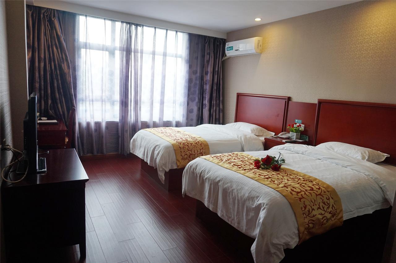 Greentree Inn Tianjin Jinghai Jinqiao International Trade Center מראה חיצוני תמונה