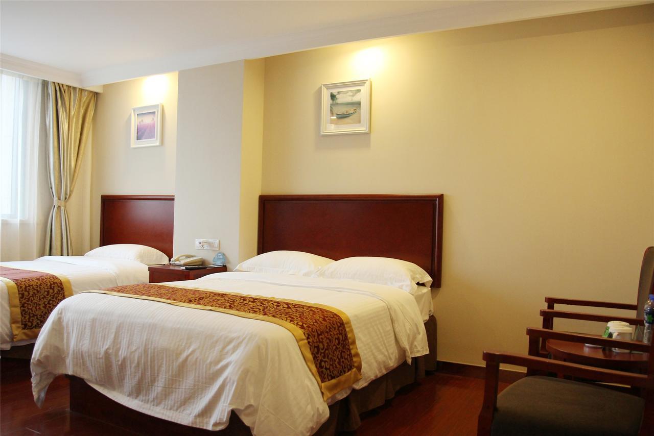 Greentree Inn Tianjin Jinghai Jinqiao International Trade Center מראה חיצוני תמונה