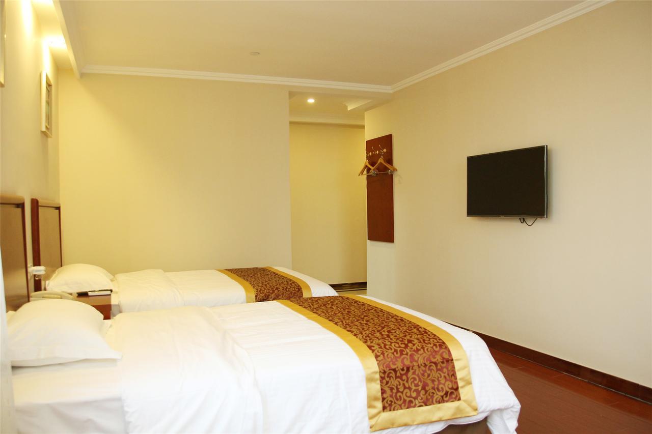Greentree Inn Tianjin Jinghai Jinqiao International Trade Center מראה חיצוני תמונה