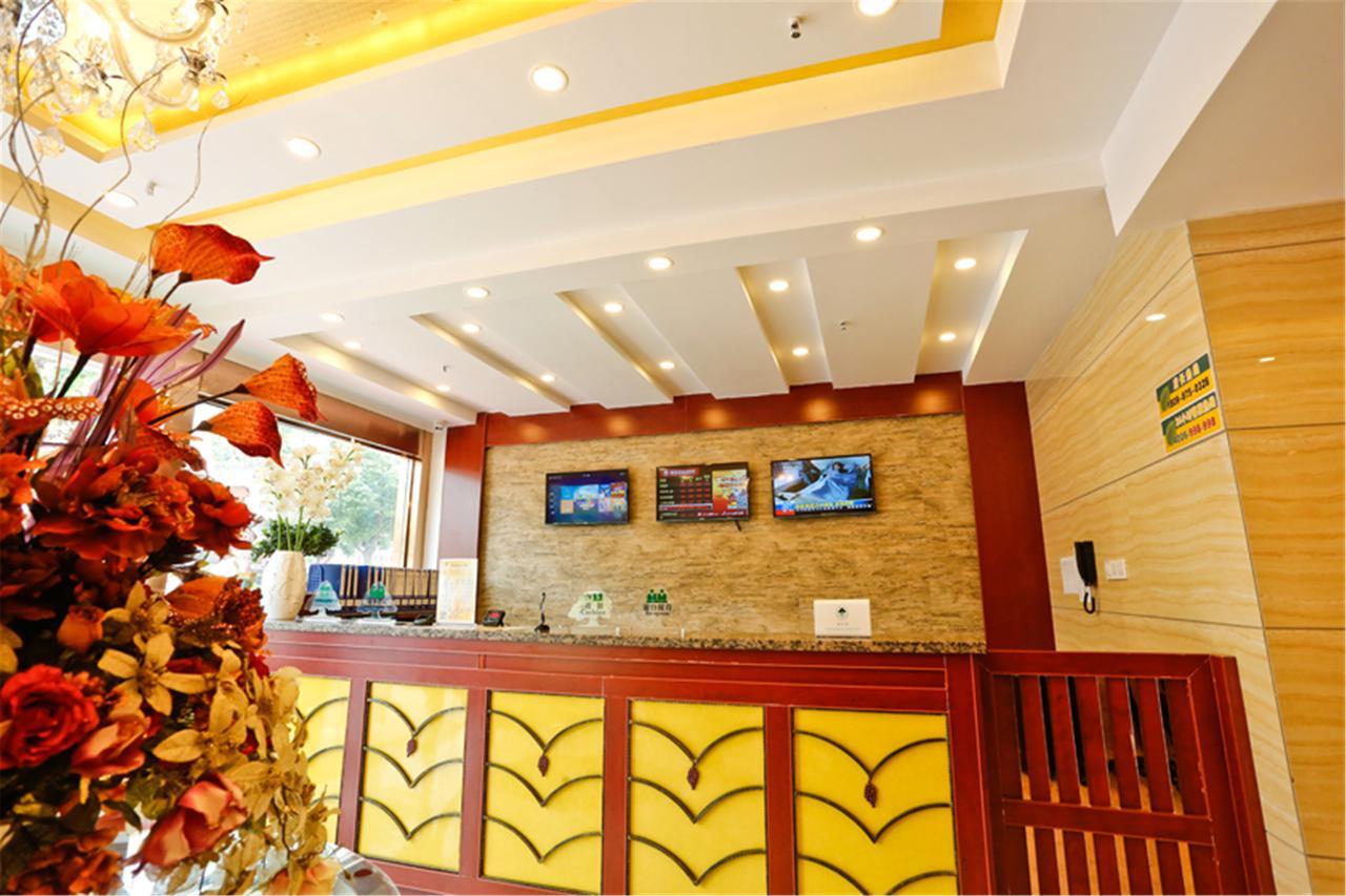 Greentree Inn Tianjin Jinghai Jinqiao International Trade Center מראה חיצוני תמונה
