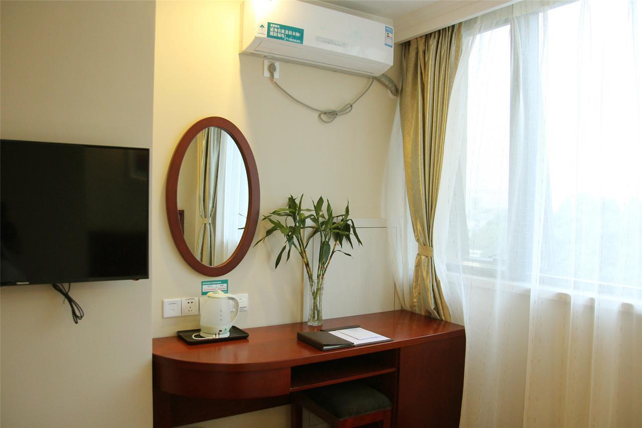 Greentree Inn Tianjin Jinghai Jinqiao International Trade Center מראה חיצוני תמונה
