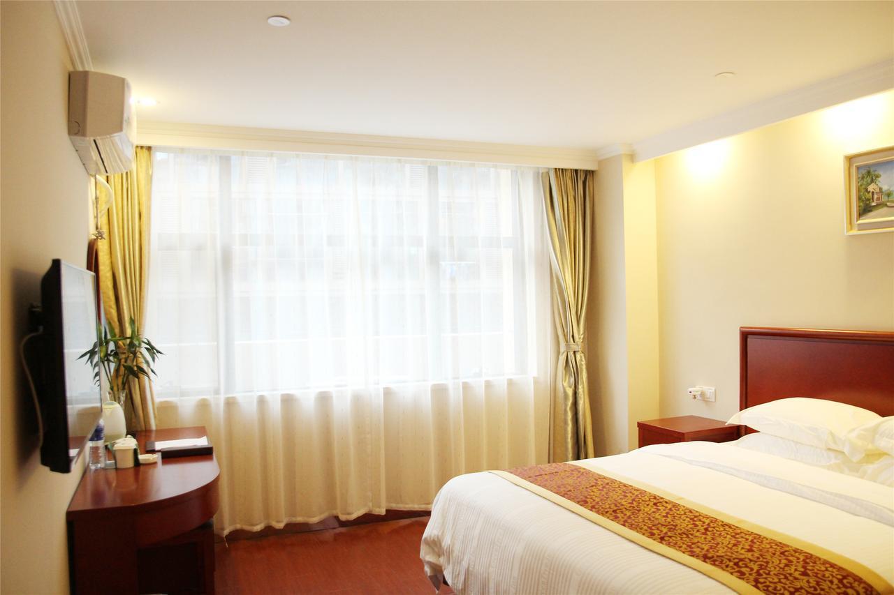 Greentree Inn Tianjin Jinghai Jinqiao International Trade Center מראה חיצוני תמונה