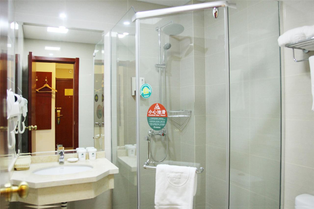 Greentree Inn Tianjin Jinghai Jinqiao International Trade Center מראה חיצוני תמונה