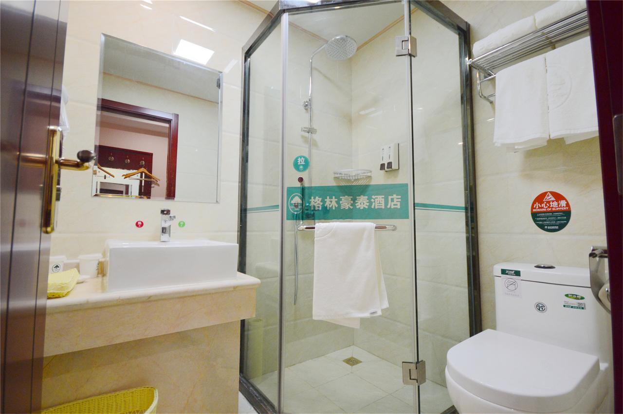 Greentree Inn Tianjin Jinghai Jinqiao International Trade Center מראה חיצוני תמונה