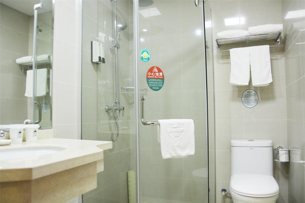 Greentree Inn Tianjin Jinghai Jinqiao International Trade Center מראה חיצוני תמונה